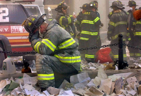 Firefighter at Ground Zero